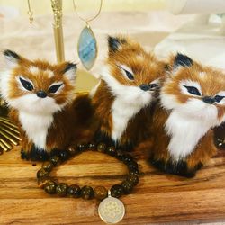 Tiger Eye Semi Precious Stone Bracelets 