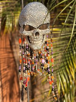 Halloween wind chime decor