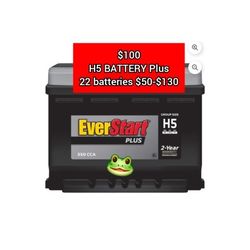 NEW BATTERY H5 AUTOMOTIVE TESTER CHARGER JUMPER TOOLS 