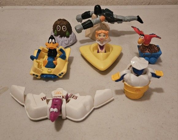 Lot of Vintage McDonald's Toys