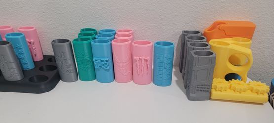 Bic Lighter holders and Bic lighter + cigarette holder