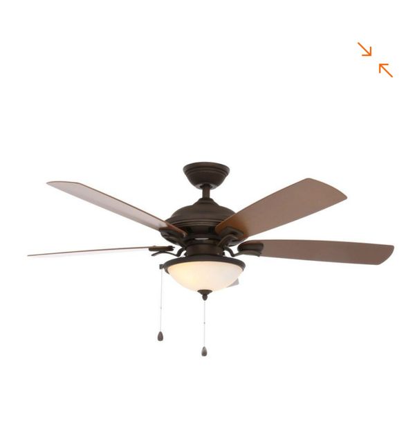 Home Decorators Collection 52in Indoor Outdoor Ceiling Fan North