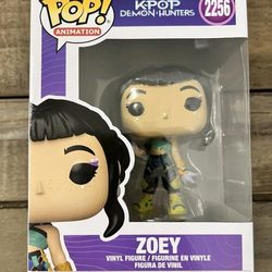 Funko POP Animation #2256 Zoey Huntrix K-Pop Demon Hunters Netflix