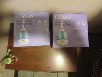 Lasko Ultrasonic Cool Mist Humidifier (2 Units)