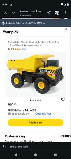 Tonka Truck great condition