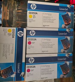 HP LaserJet CE252A and CE253A Toner Cartridges