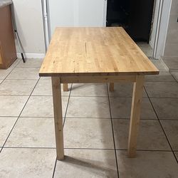 IKEA INGO Pine Wood Dining Table