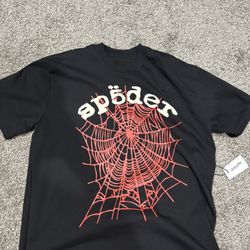 Sp5der T-Shirt Black And Red