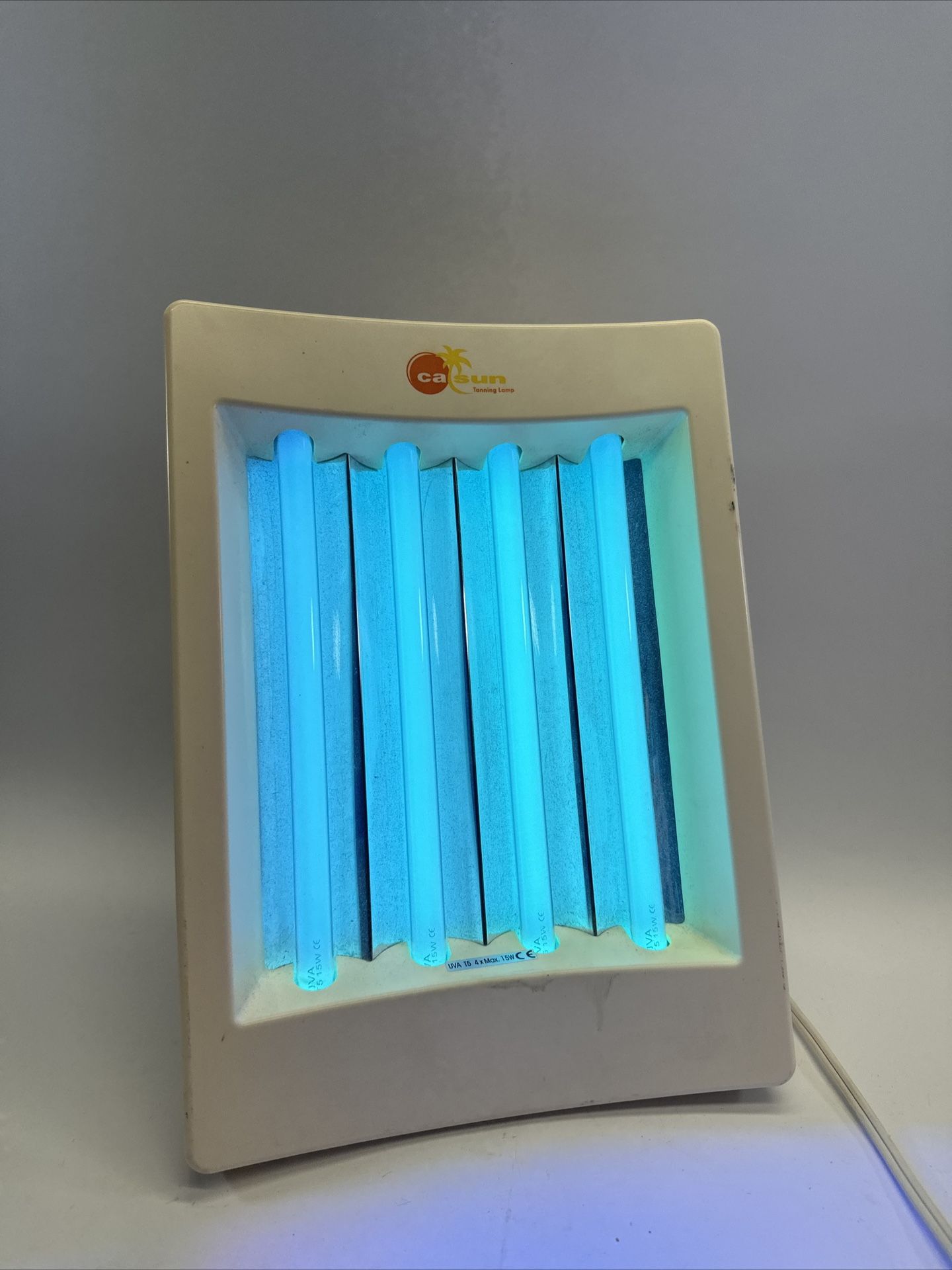 Calsun Tanning Lamp Sun Lamp Model EB100 UV Type 3 Self Tan Face Timer Indoor