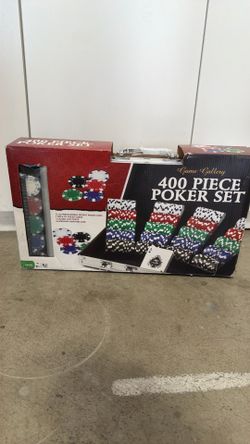 400 piece poker set