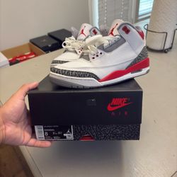 Fire Red 3s • 8 M • Used