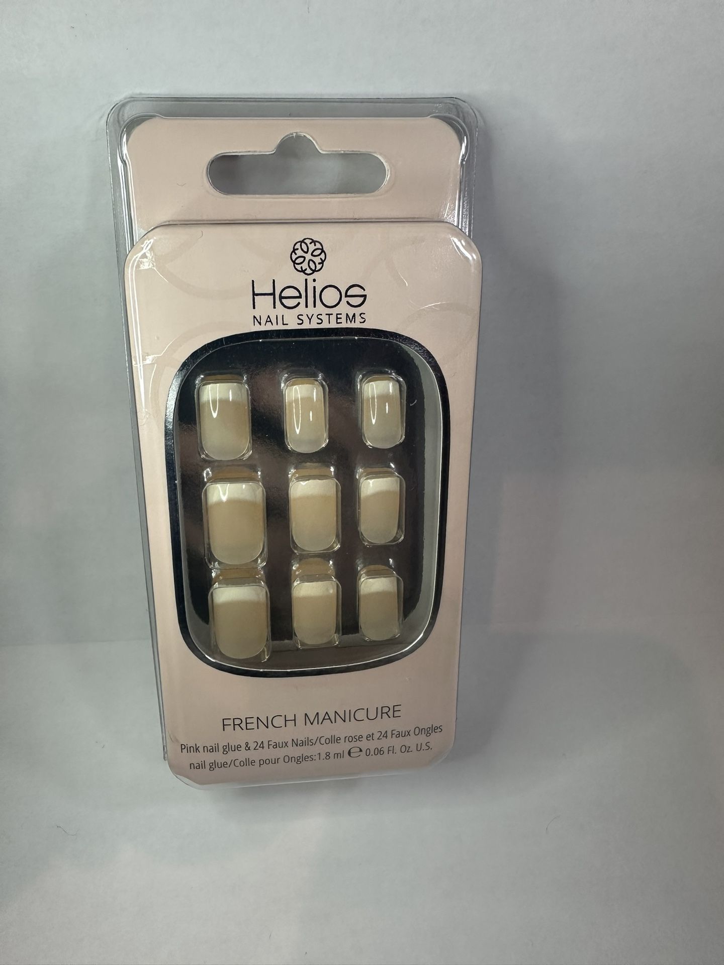 Helios Nail Systems French Manicure Nails & Glue
