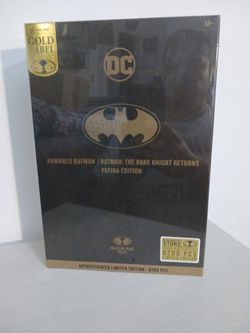 DC Multiverse Armored Batman (The Dark Knight Returns) Patina Edition 7" Action Figure Gold Label McFarlane Toys