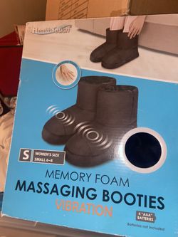 Memory Foam Massaging Boots