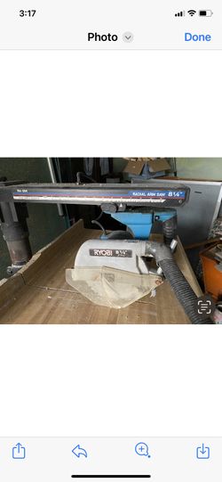 Radial Arm Saw and table