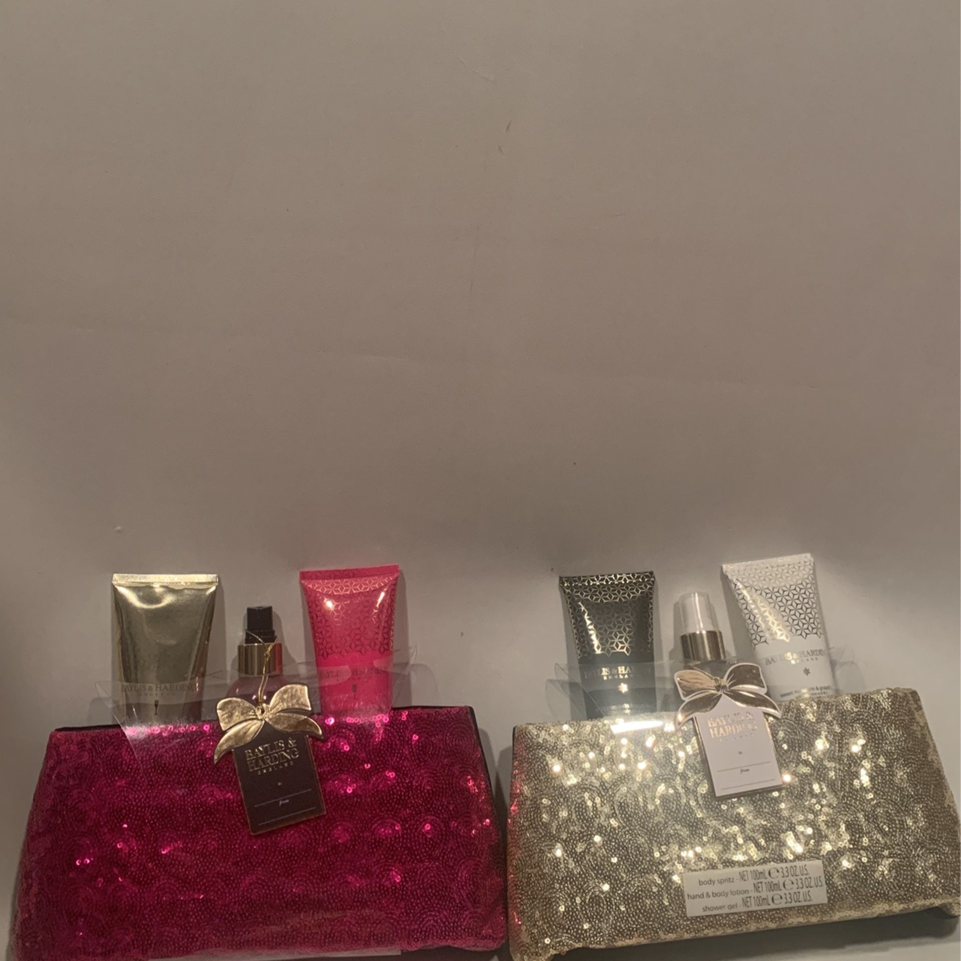 3 PCs Gift Set 2 Different Colors Pink & Gold 