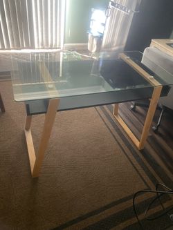 Glass Desk