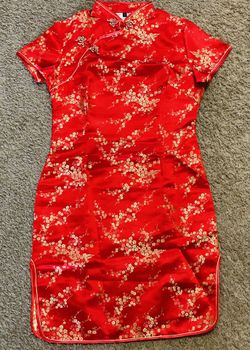 Vintage Chinese Hand Embroidered Women's Dress & Children’s Pajamas