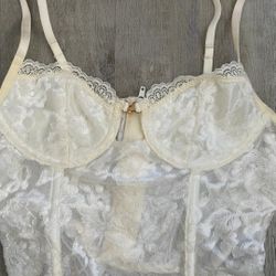 SheIn Corset Top Cream

