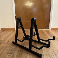 Double Guitar Stand 