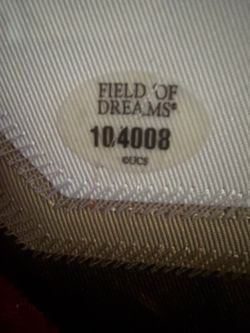 Field of Dreams validation sticker