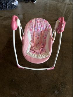 Baby girl swing