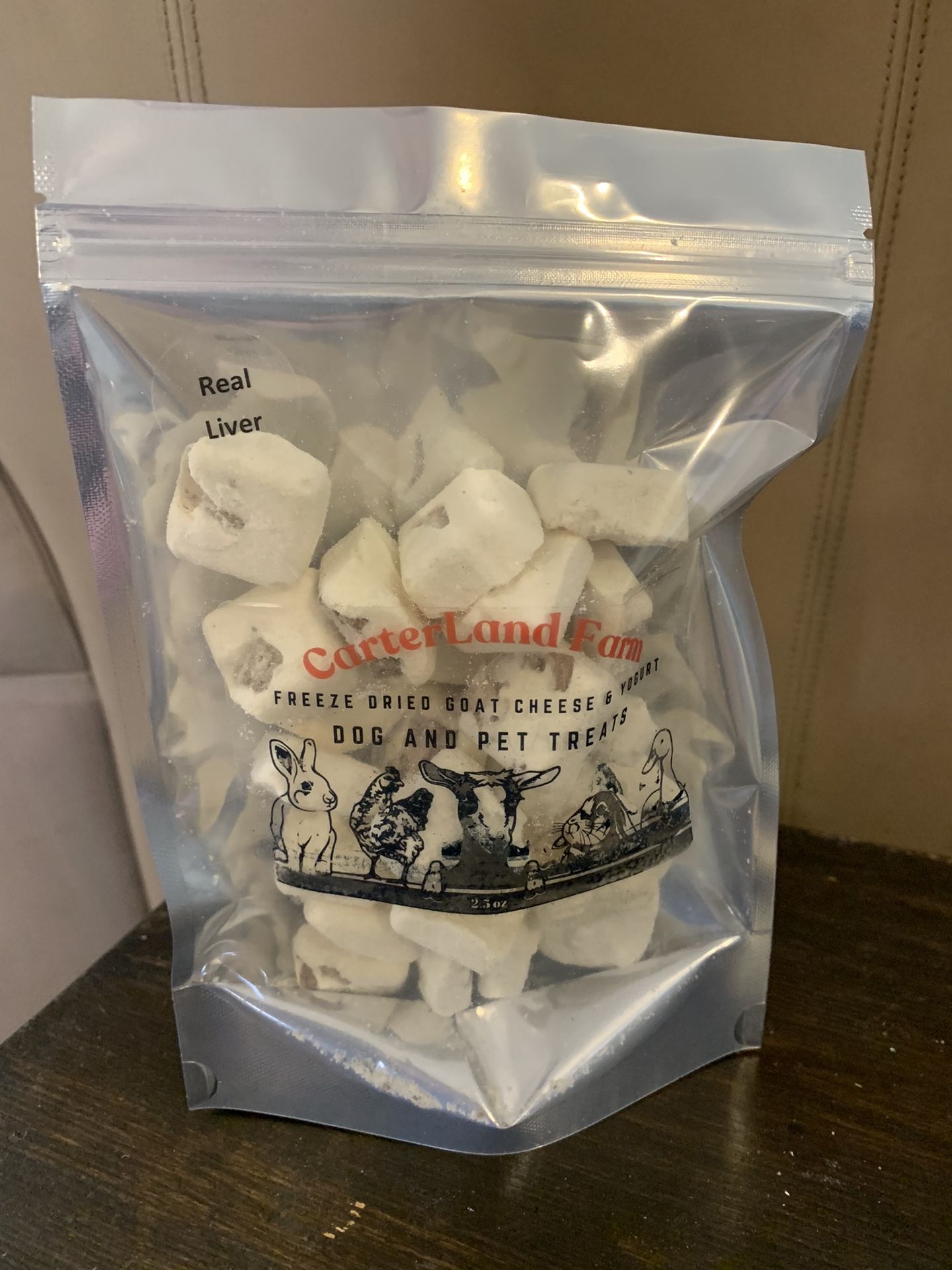 Freeze dried Goat Milk Cheese And Yogurt Pet Treats