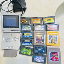  Nintendo Game Boy Sp Bundle 