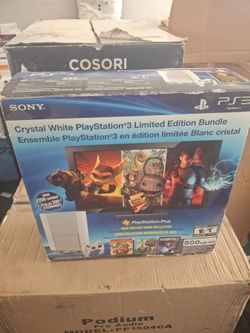 Sony PlayStation 3 Crystal White Limited Edition Bundle