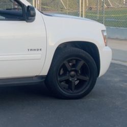 20 Inch OEM Tahoe Rims and 274/55/20 Tires