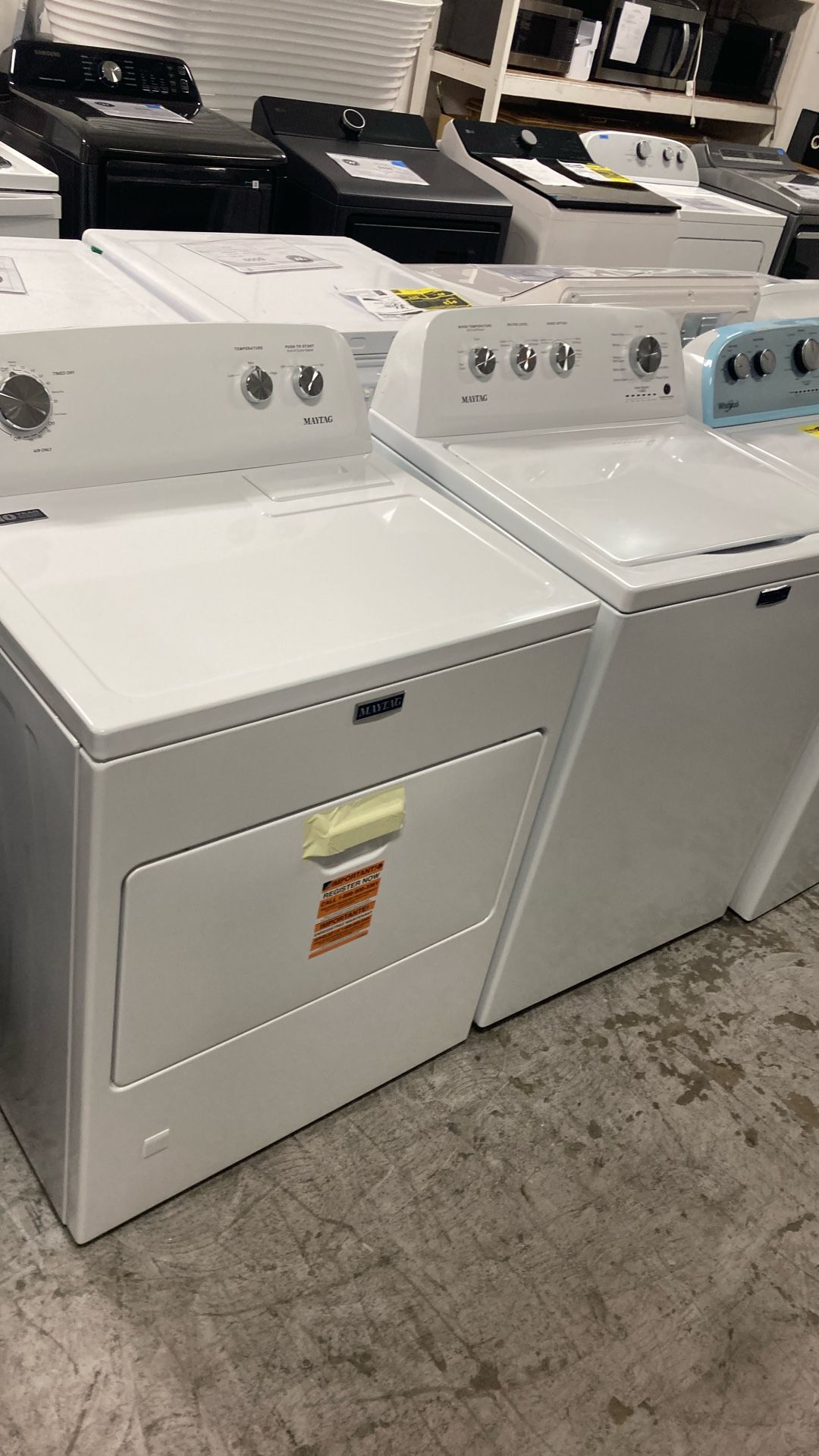 Maytag Washer And Gas Dryer Set
