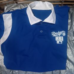 LA Dodgers Polo Shirt XL 