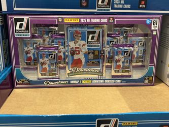 2025 Panini Donruss NFL Football Bundle Box (1x Jumbo Downtown) Sealed new. Costco exclusive