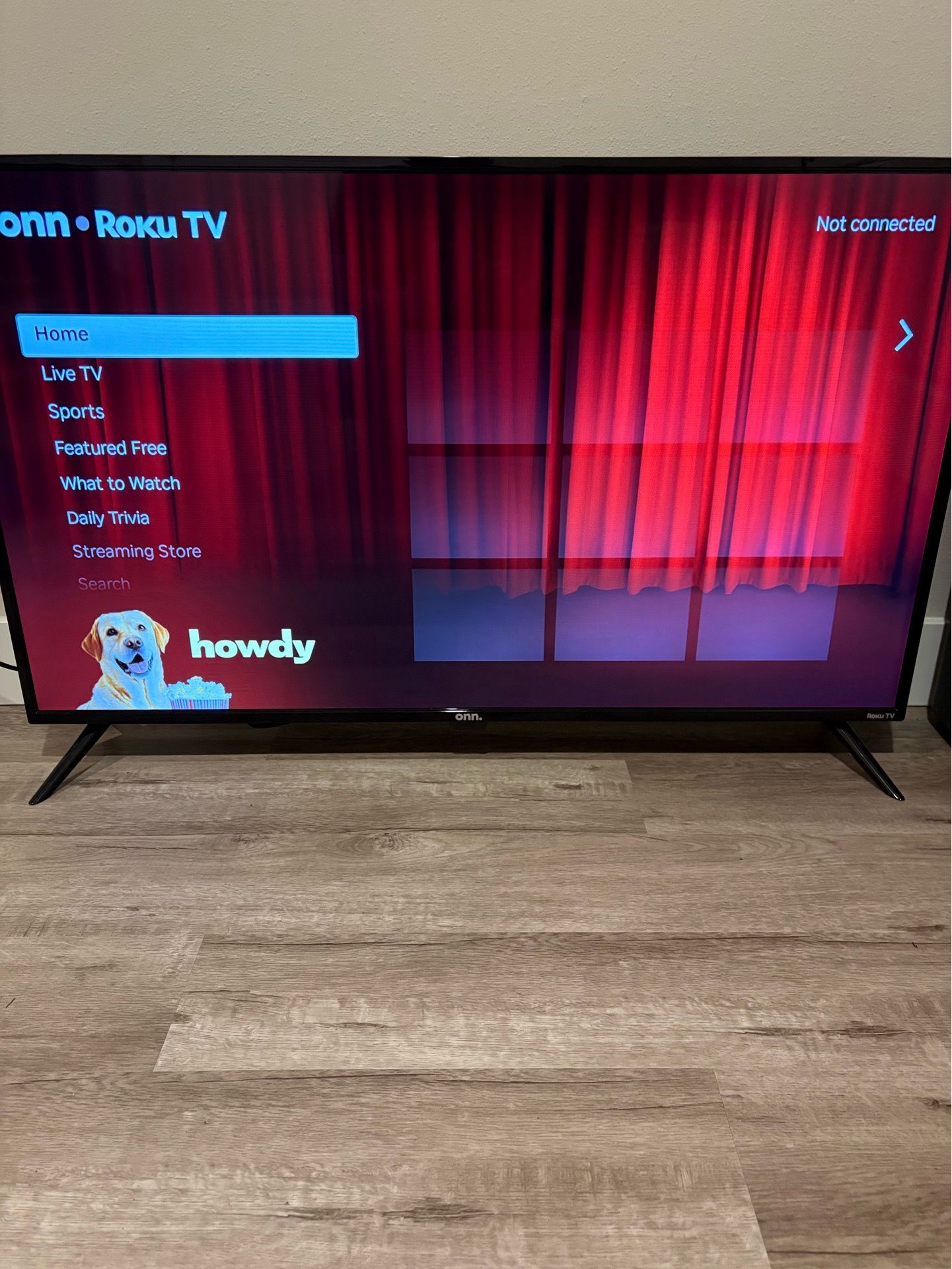 Onn Roku 43inch TV