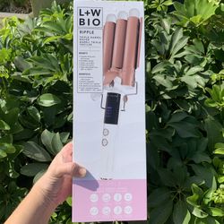 L+W Triple Barrel Weaver Curling Iron 