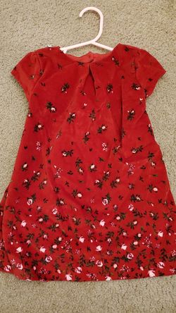 2T red dress