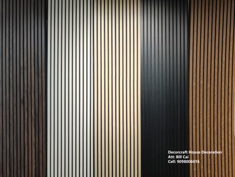 Acoustic Wood Slat Panels - In Stock!