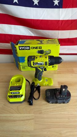 New Ryobi 18V ONE+ 1/2 Inch Drill Kit