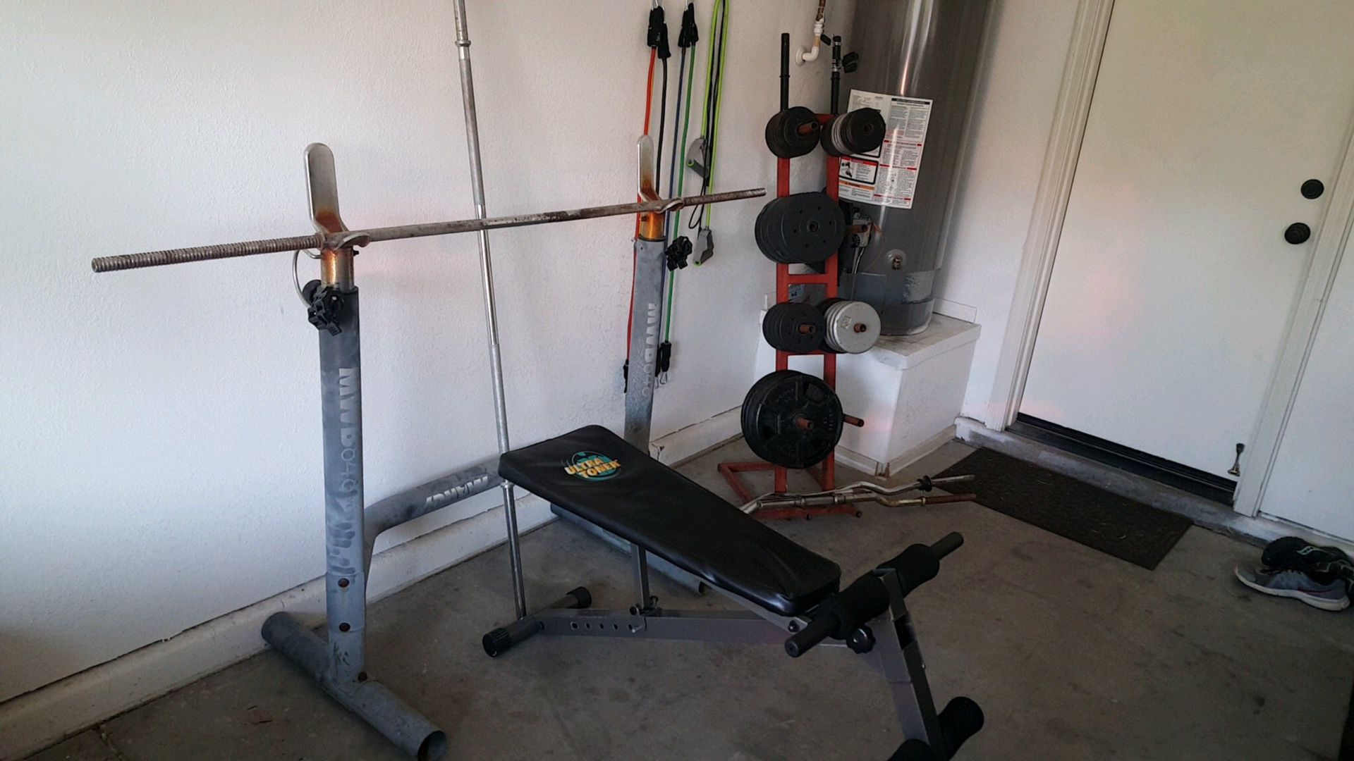 HOME GYM! EVERYTHING YOU NEED 💪