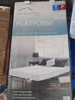 Twin/full bedframe and base