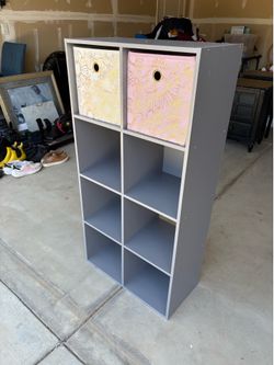 Grey shelf
