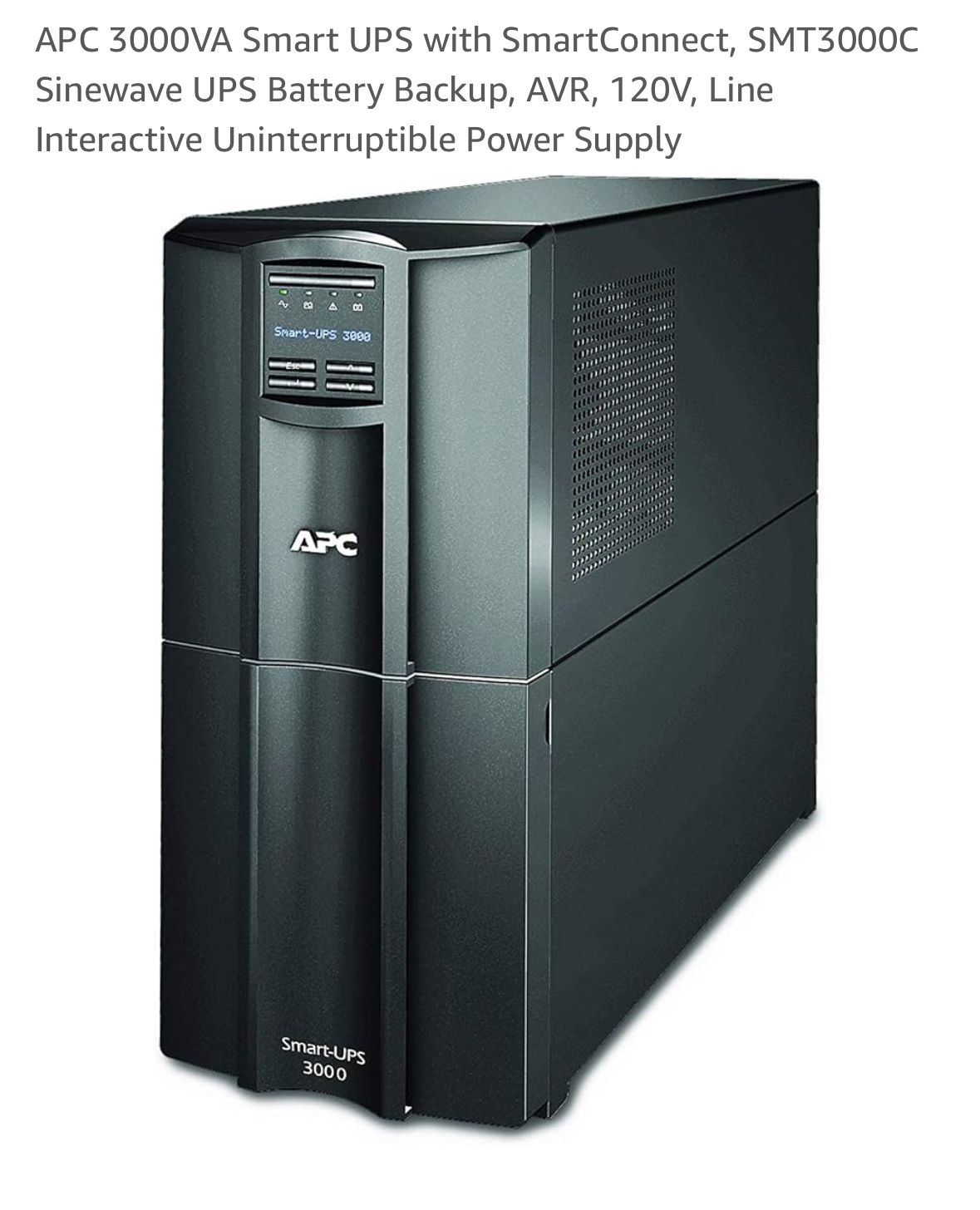 APC SMT3000C UPS