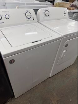 Amana washer and electric dryer