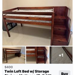 Kids Twin Bed