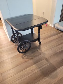 Antique cart table