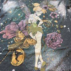 Disney Women's Teen Size T-Shirt “ Tinker Bell” - Size XS Short Sleeve, New !! 