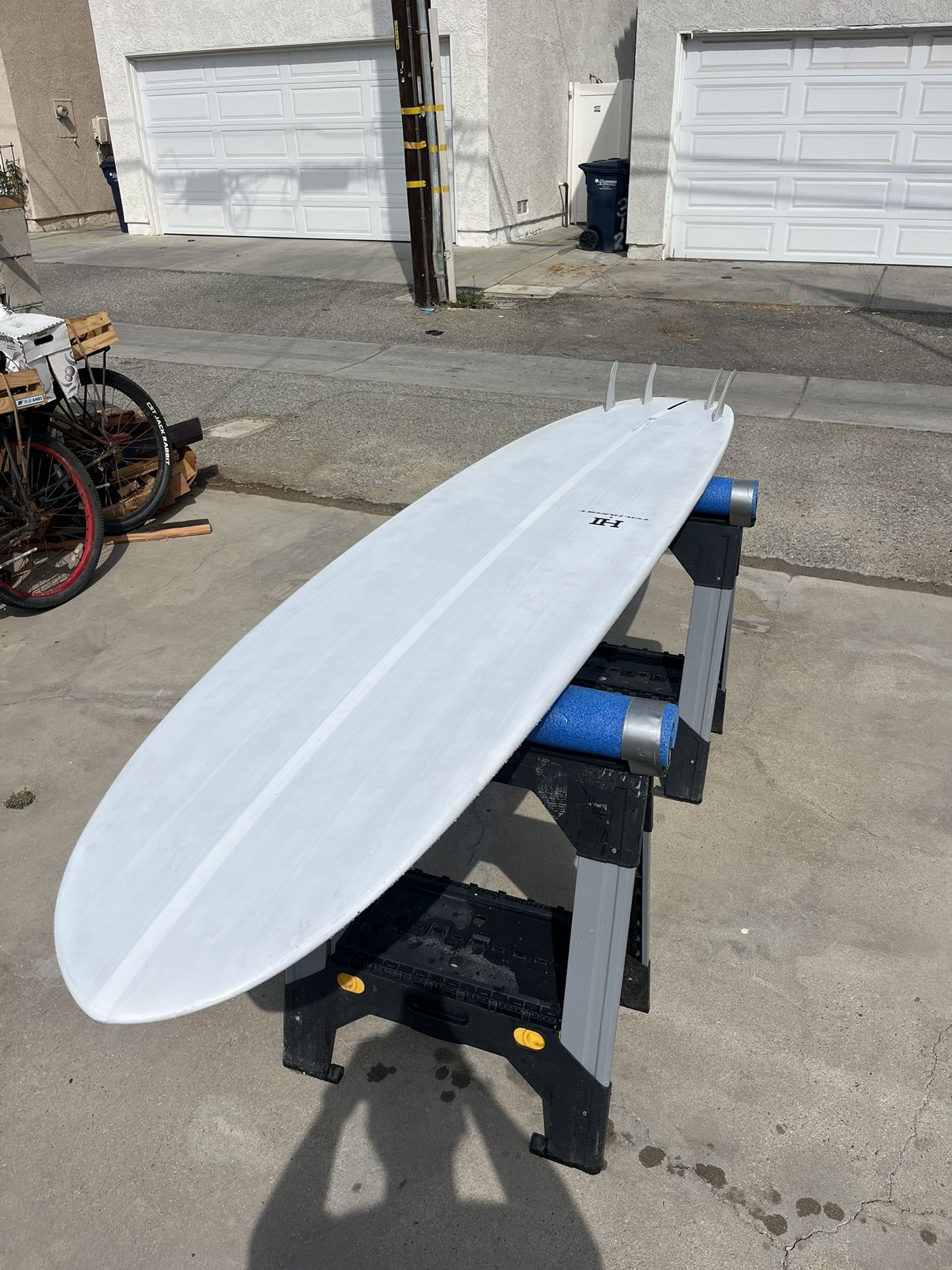 Harley Ingleby 9'1” HIHP Thunderbolt Red longboard for Sale