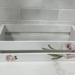 🌸 Small Decorated Crate 🌸 Home Decor