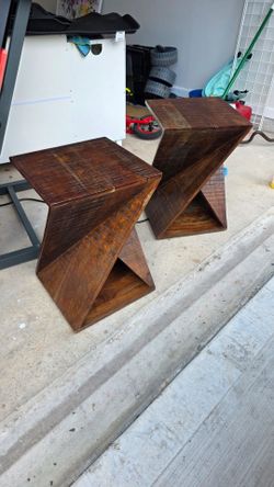 Mesas de madera modernas