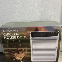Automatic Chicken House Coop Door - Light Sensing Solar Remote Control